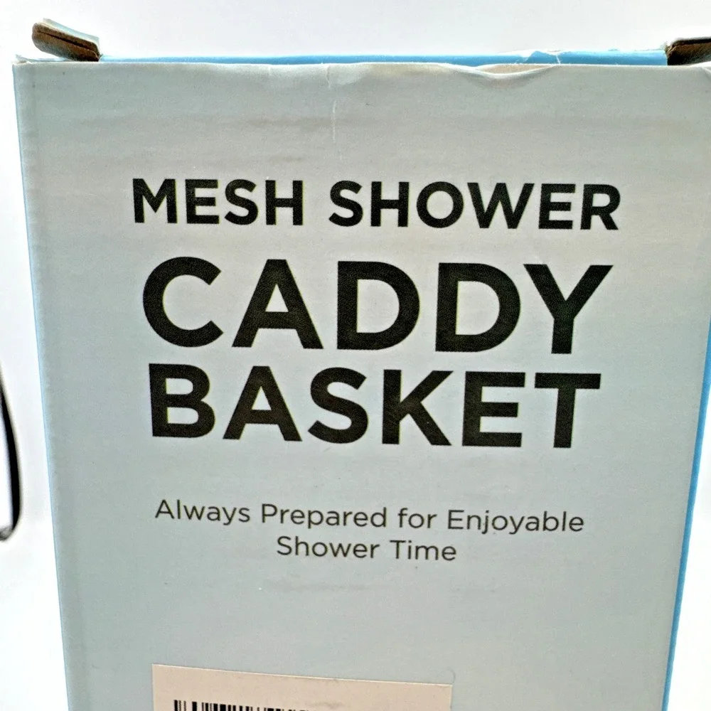 8 Pocket Quick Dry Shower Mesh Basket‎ Tote Bag Breathable Caddy Bathroom Dorm